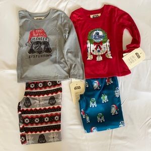 Munki Munki Star Wars pajamas various sizes
